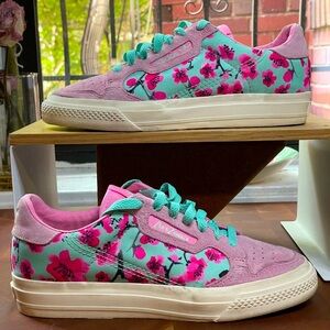 adidas Continental 80 Vulc Arizona Iced Tea Flower (Women's) Size: 6.5